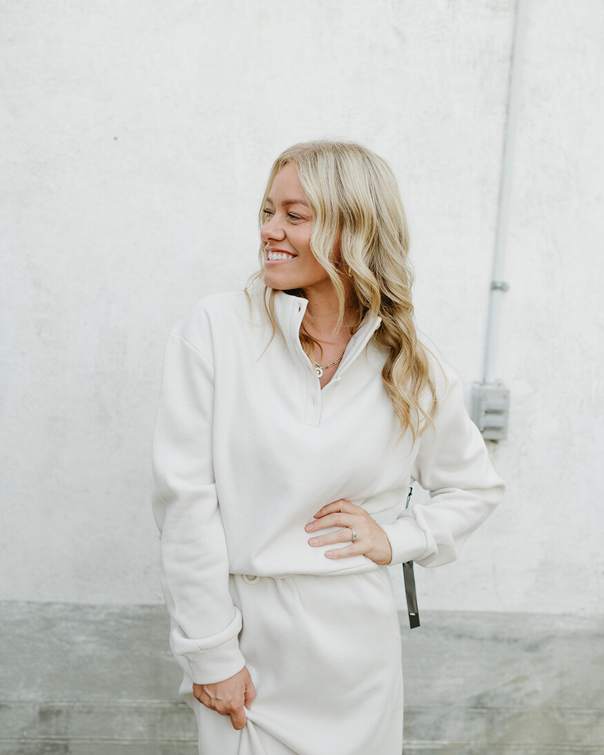 Cest Moi Cotton Fleece Skirt