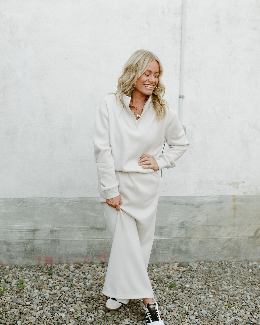 Cest Moi Cotton Fleece Skirt