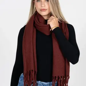 Cest Moi Solid Blanket Scarf