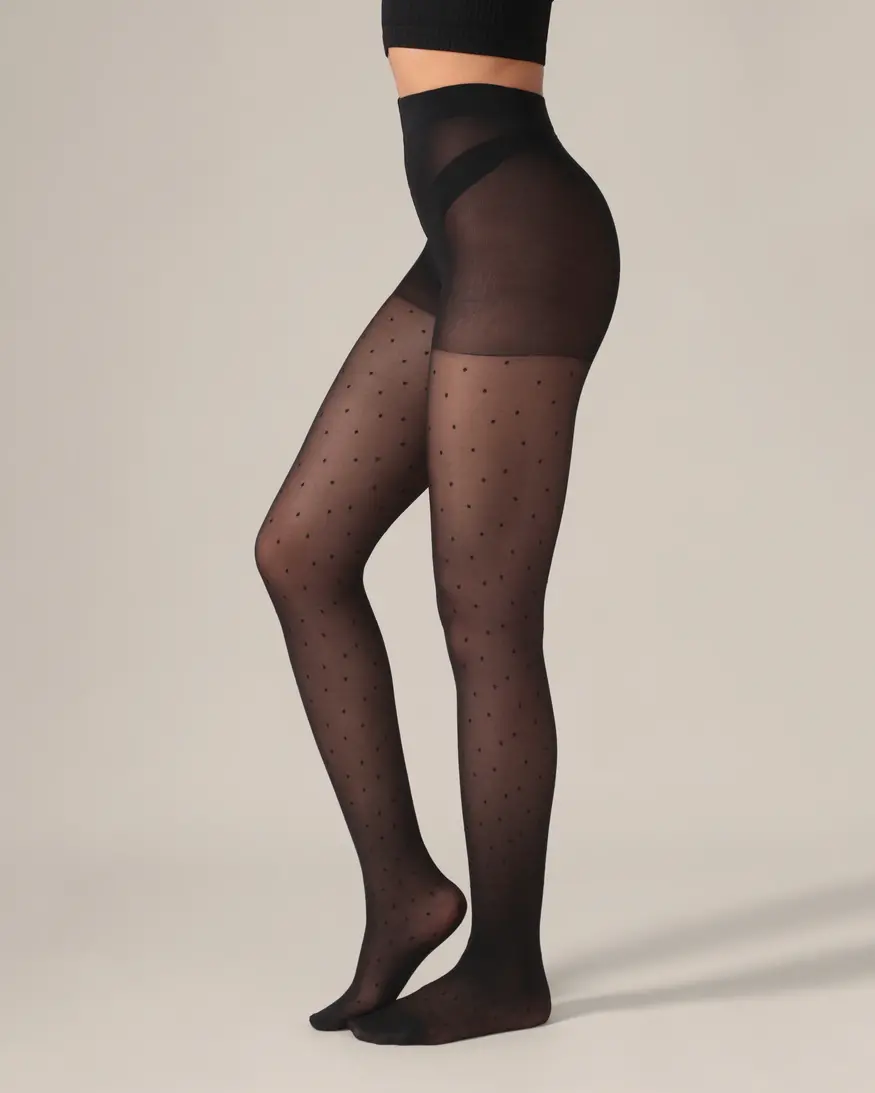 Eco Polka Dot Tights
