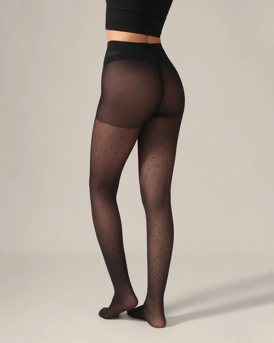 Eco Polka Dot Tights