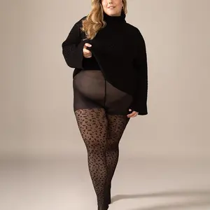 From Rachel Mini Leopard Smoothing Tights