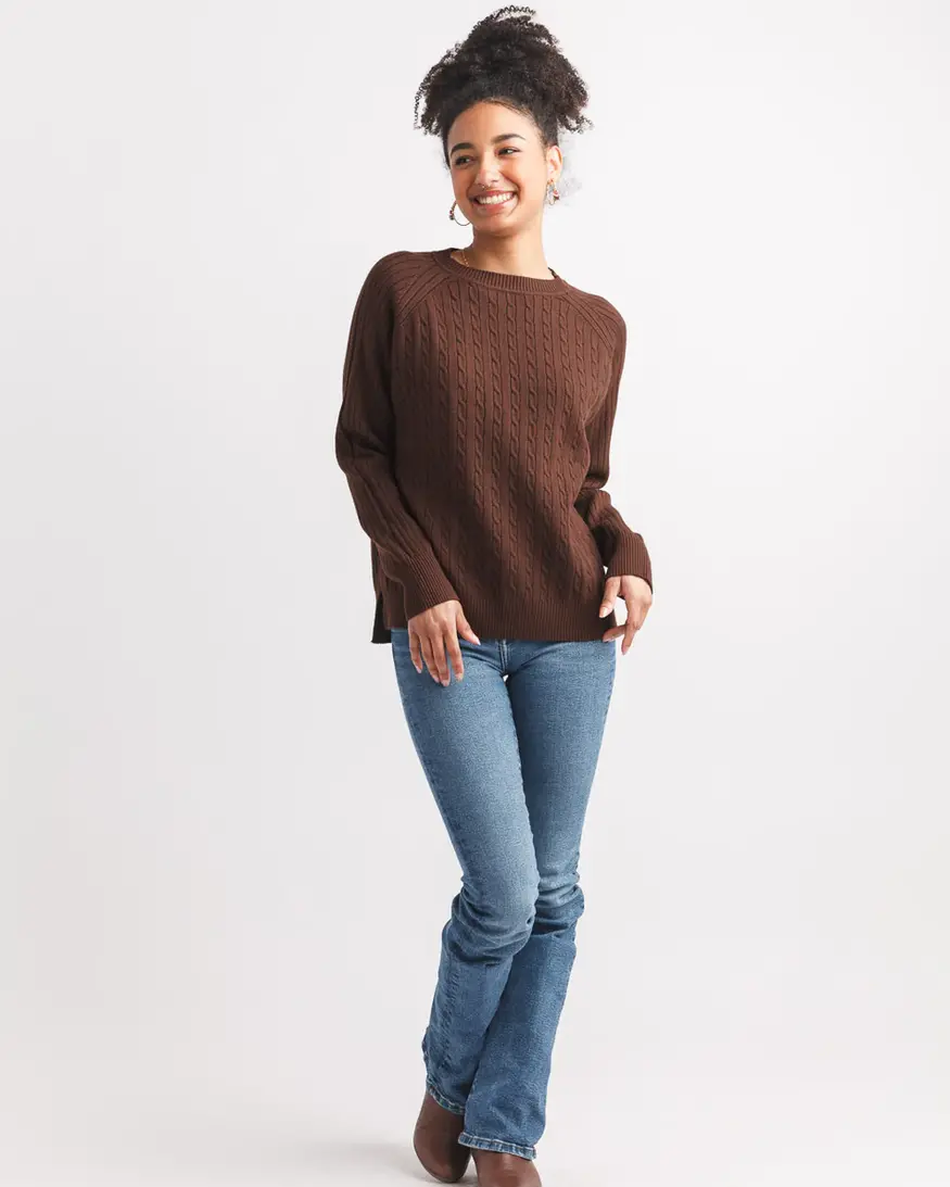 Papillon Lorann Cable Knit Sweater