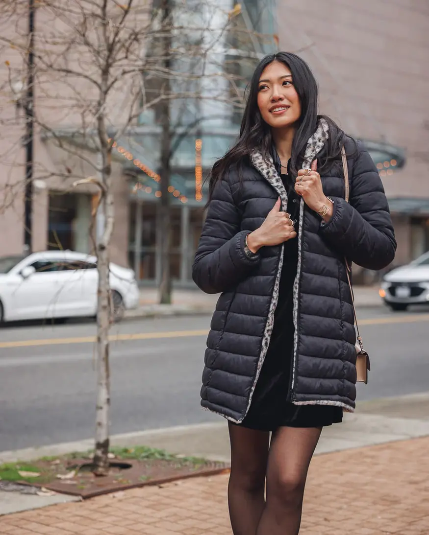 Papillon Lowra Reversible Faux Fur/Puffer