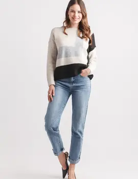 Papillon Lainey Colorblock Sweater