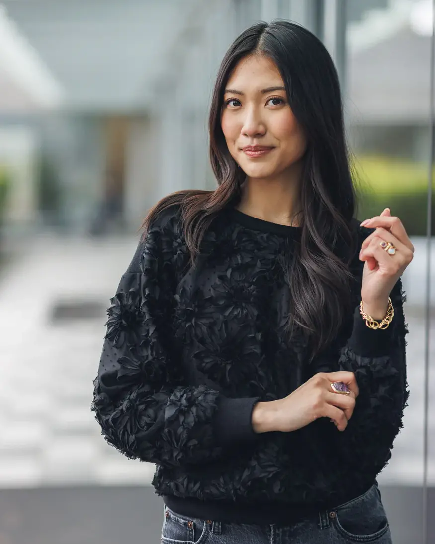 Papillon Lyla 3D Floral Sweater