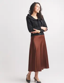 Papillon Liliana Boat Neck Crop Cardi