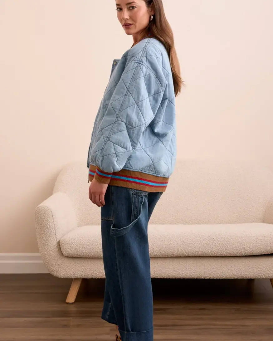 Tribal Sevyn Quilted Bomber Jkt