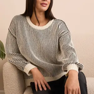 Tribal Skye Crew Neck Sweater Tribal Skye Crew Neck Sweater