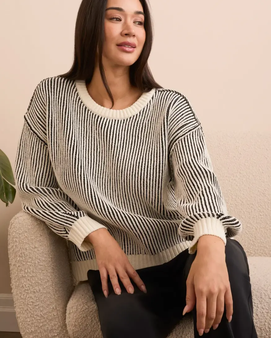 Tribal Skye Crew Neck Sweater