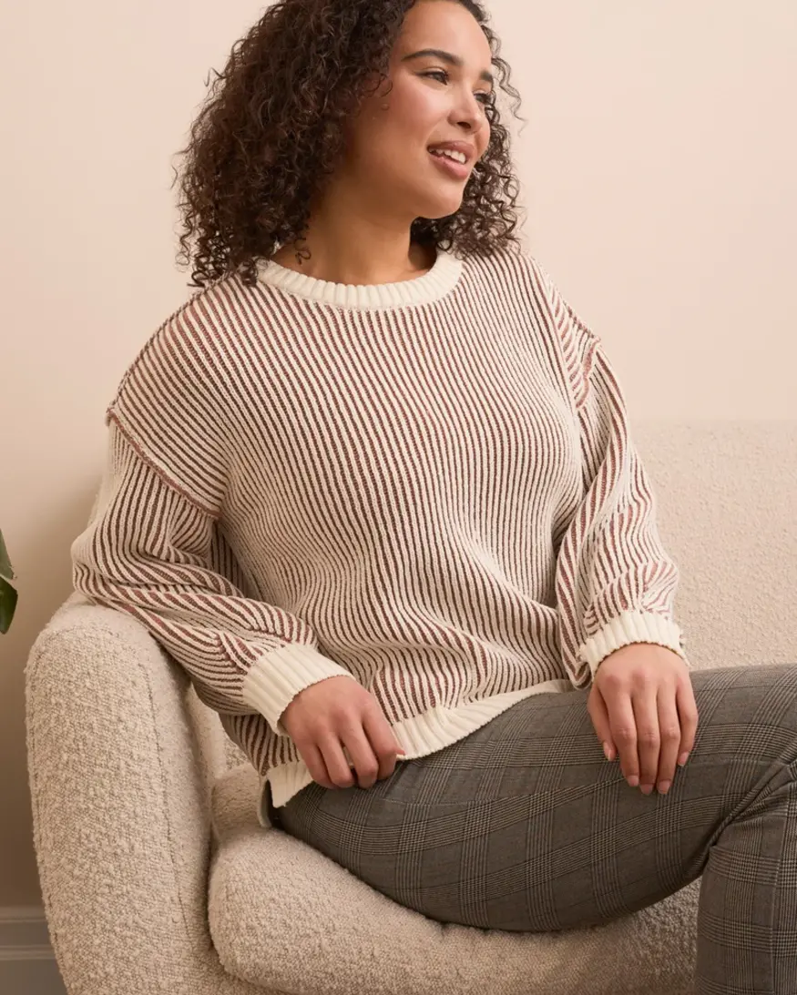 Tribal Skye Crew Neck Sweater