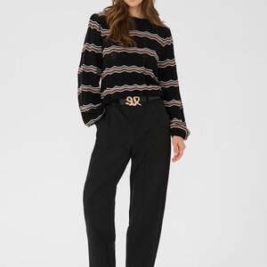 Cream Wavy Pullover Cream Wavy Pullover