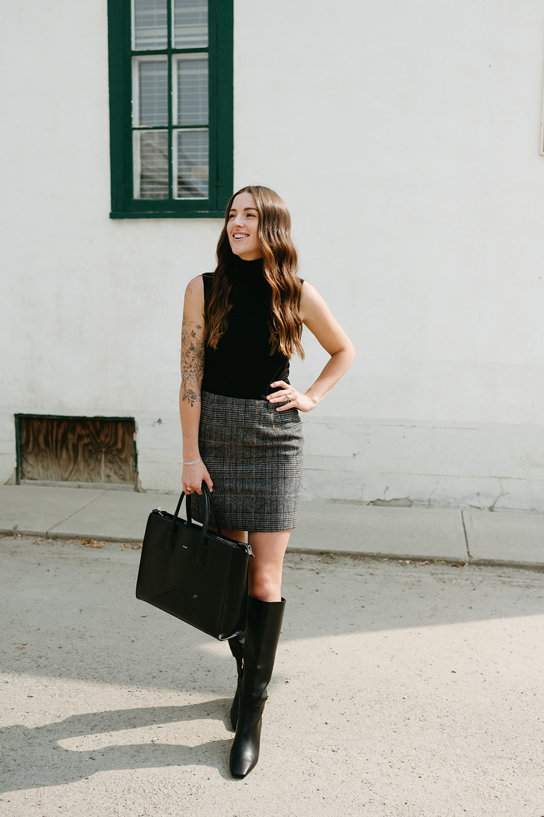 Vivian Pencil Skirt - White Bull Clothing Co