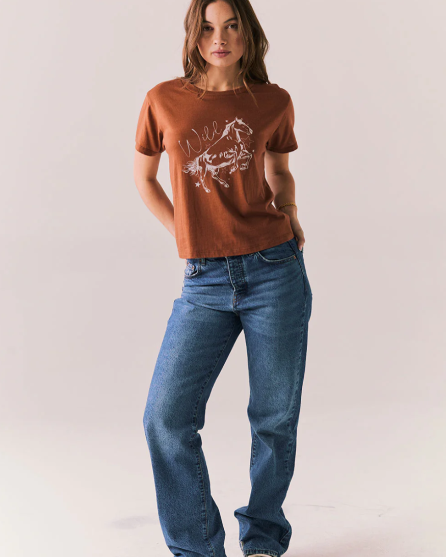 Chaser Wild Horses Tee