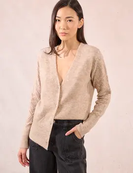 Molly Bracken Ushna Heart Button Cardi