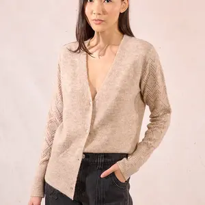 Molly Bracken Ushna Heart Button Cardi Molly Bracken Ushna Heart Button Cardi