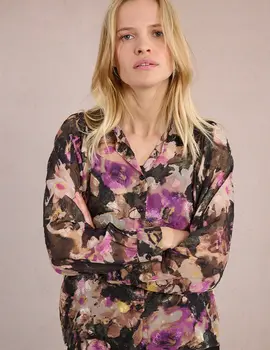 Molly Bracken Unity Button Front Top