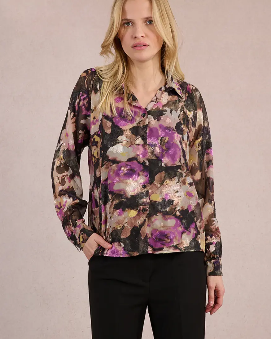 Molly Bracken Unity Button Front Top