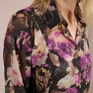 Molly Bracken Unity Button Front Top Molly Bracken Unity Button Front Top