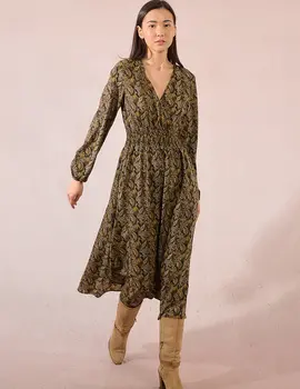 Molly Bracken Urina Midi Dress