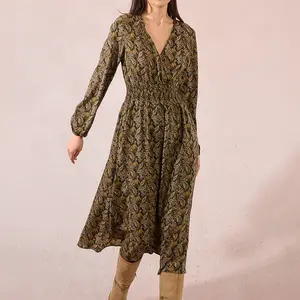 Molly Bracken Urina Midi Dress