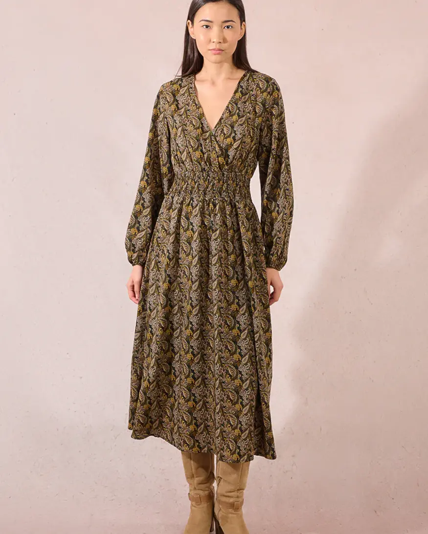 Molly Bracken Urina Midi Dress