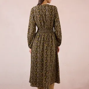 Molly Bracken Urina Midi Dress