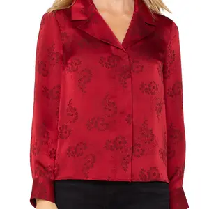 Liverpool Krissy LS Woven Top