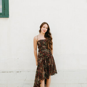 Lulus Ashton Paisley High Low