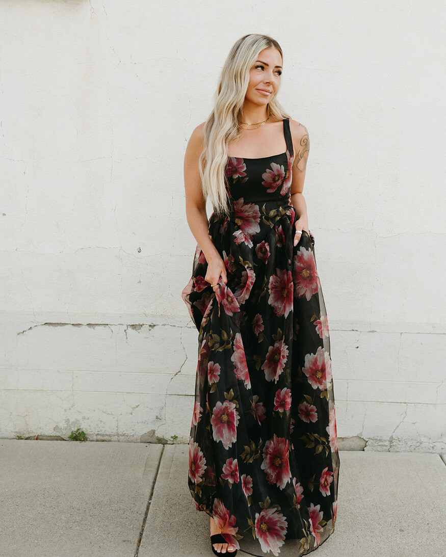Maelyn Corsetted Maxi