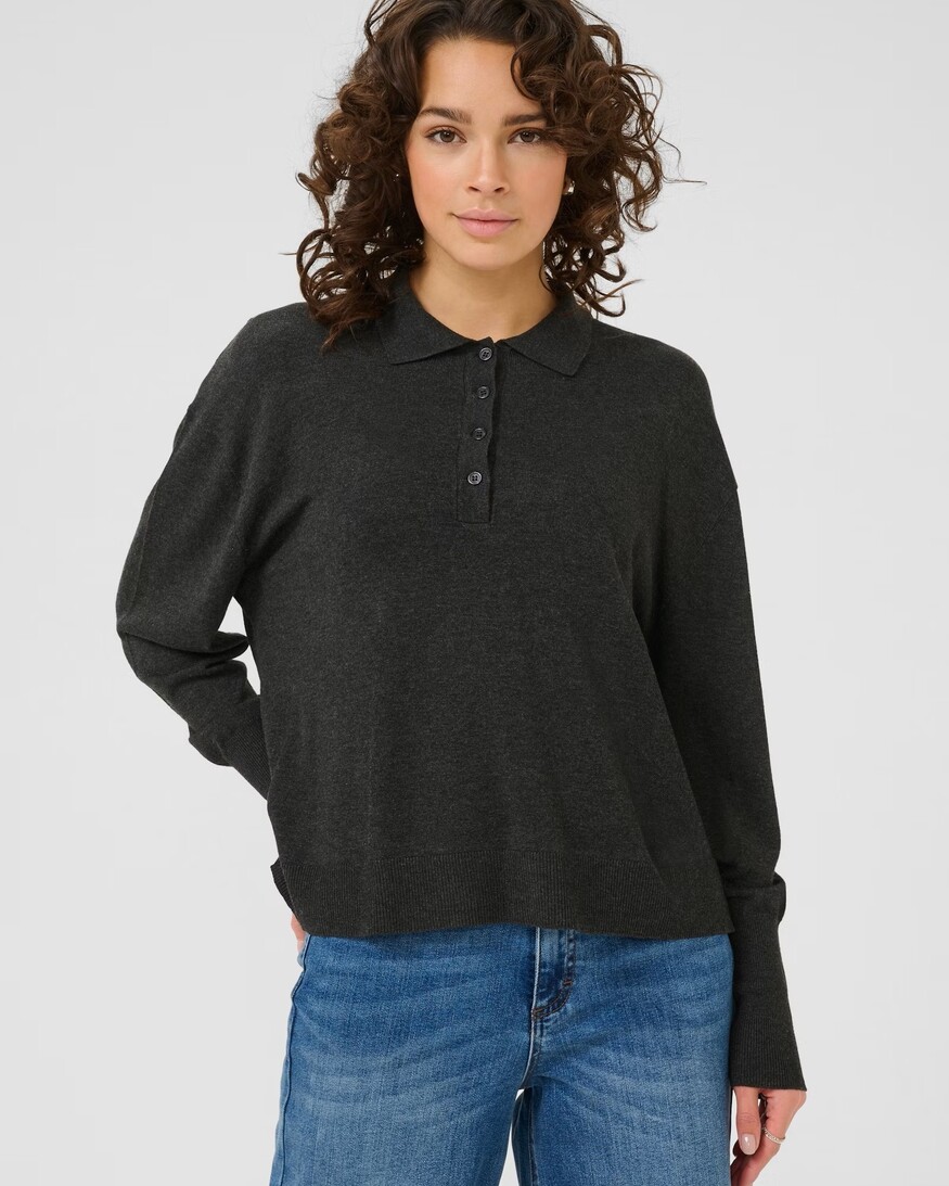 Kaffe Lizza Polo Pullover