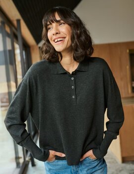 Kaffe Lizza Polo Pullover