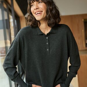 Kaffe Lizza Polo Pullover