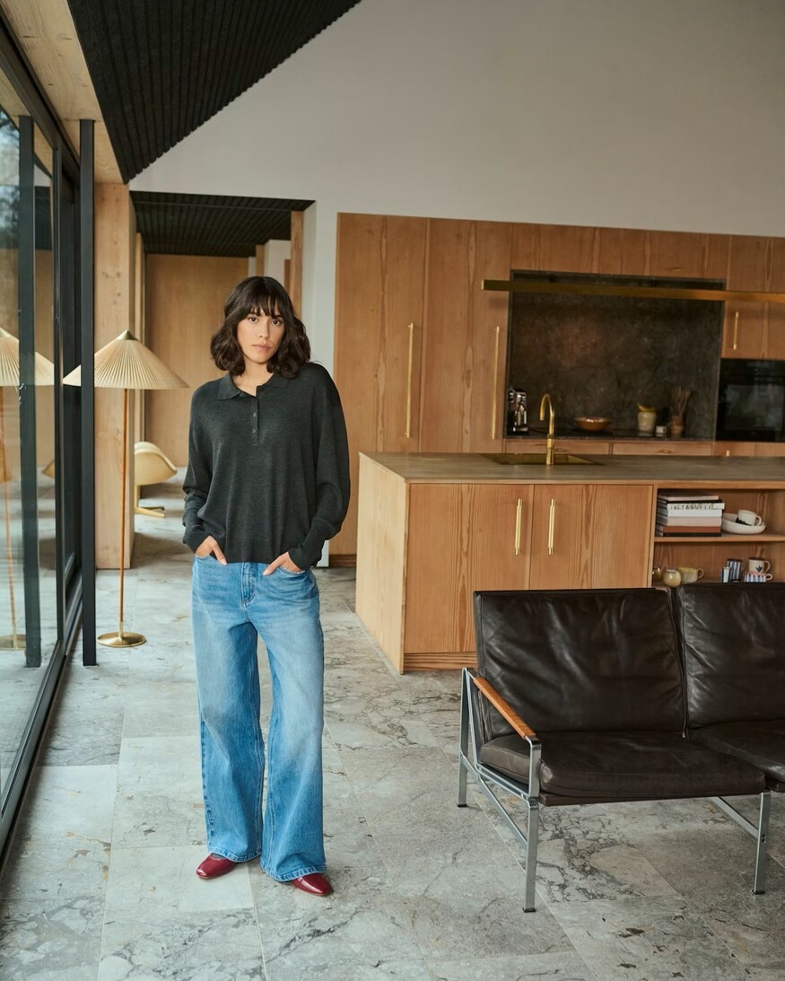 Kaffe Lizza Polo Pullover