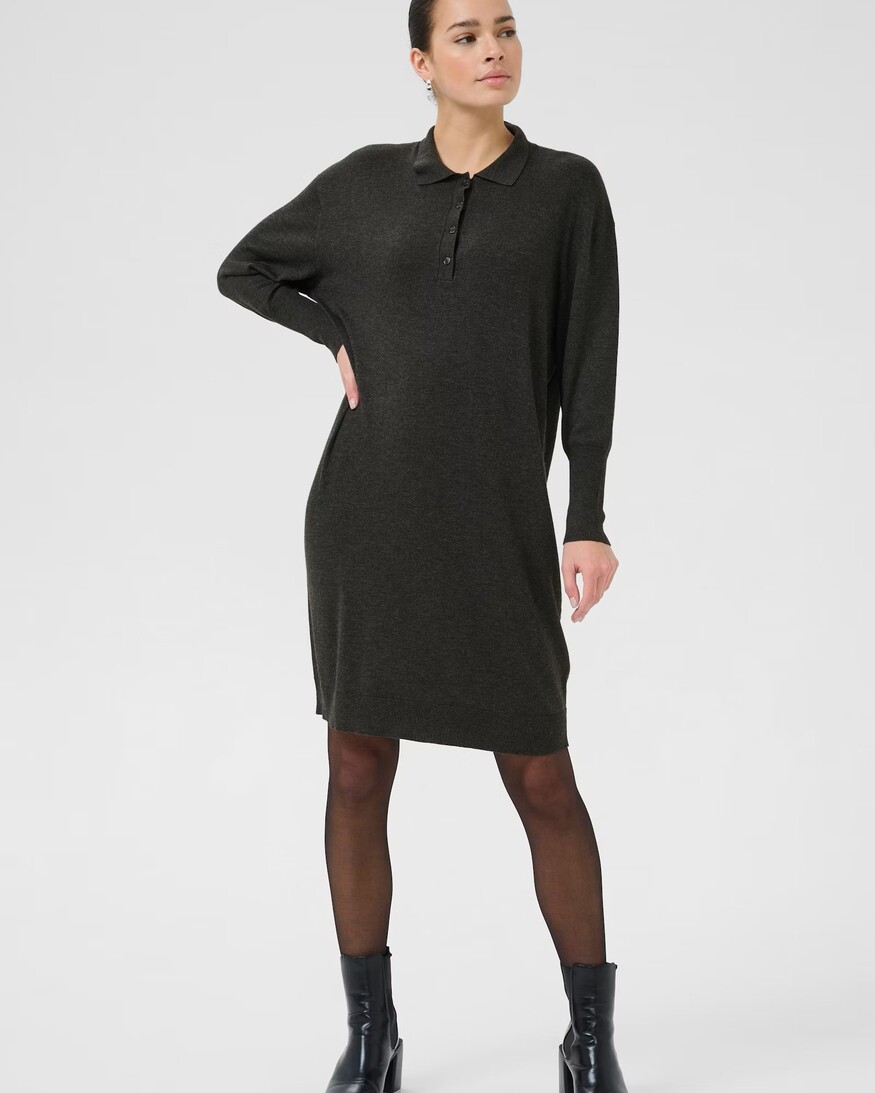 Kaffe Lizza Polo Knit Dress