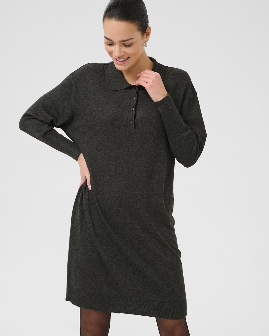 Kaffe Lizza Polo Knit Dress