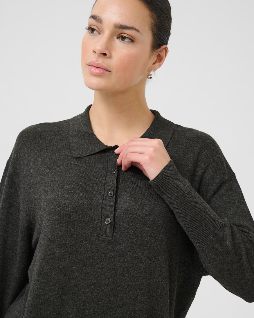 Kaffe Lizza Polo Knit Dress