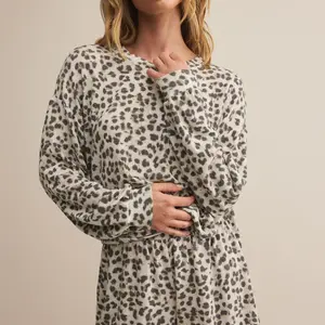 Z-Supply Luxe Leopard LS Top