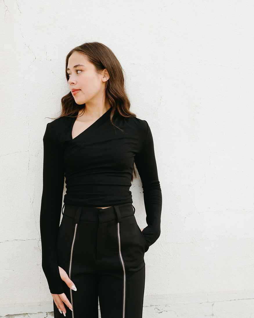 Madison The Label Laury LS Top