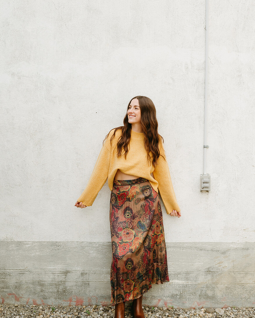 NKN Larimar Pleated Skirt