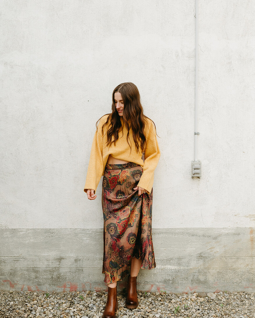 NKN Larimar Pleated Skirt