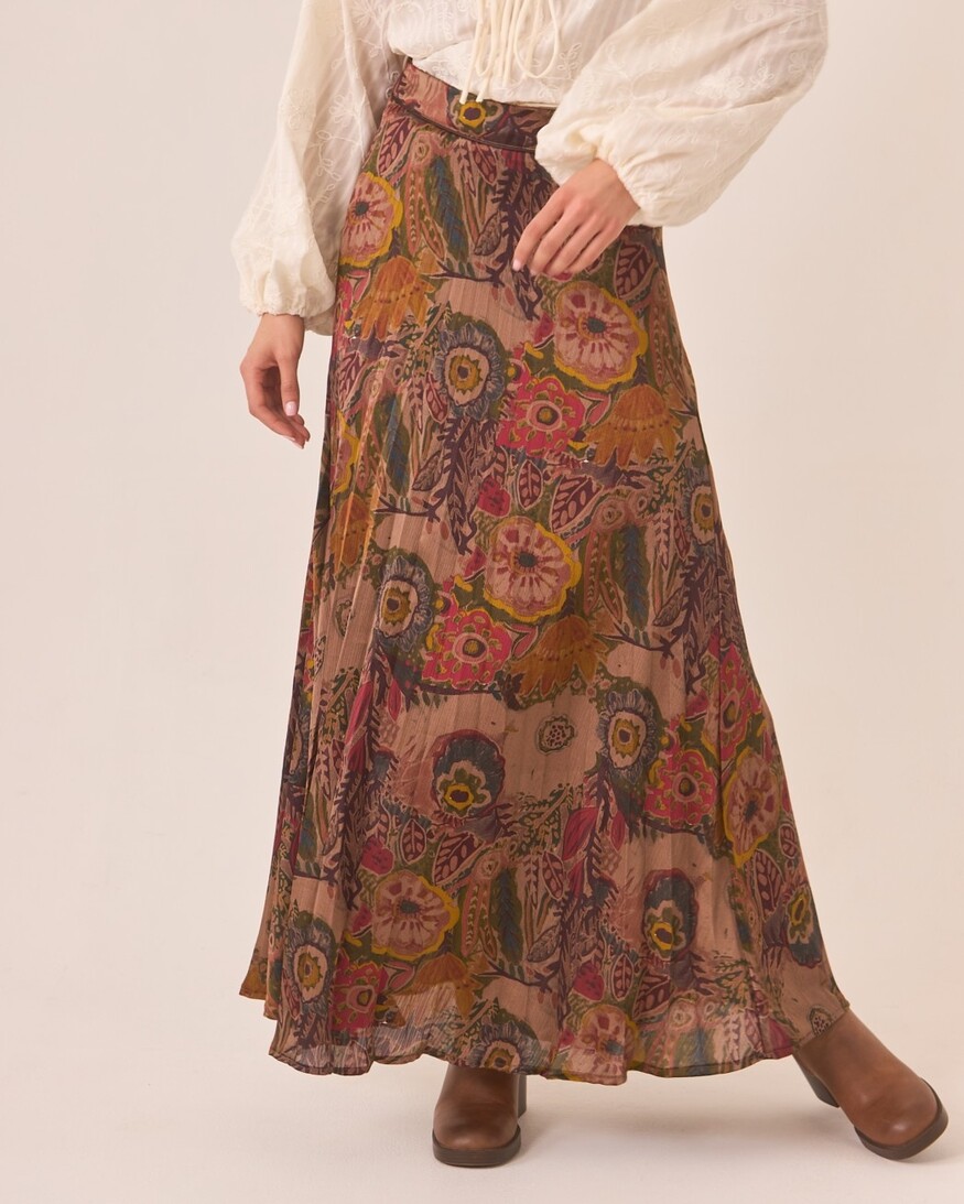 NKN Larimar Pleated Skirt