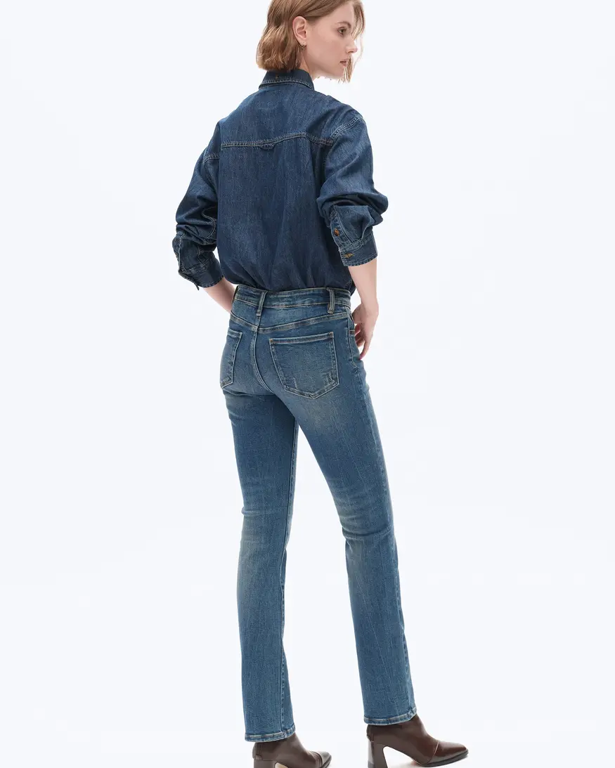 Bayeas Low Rise Slim Straight