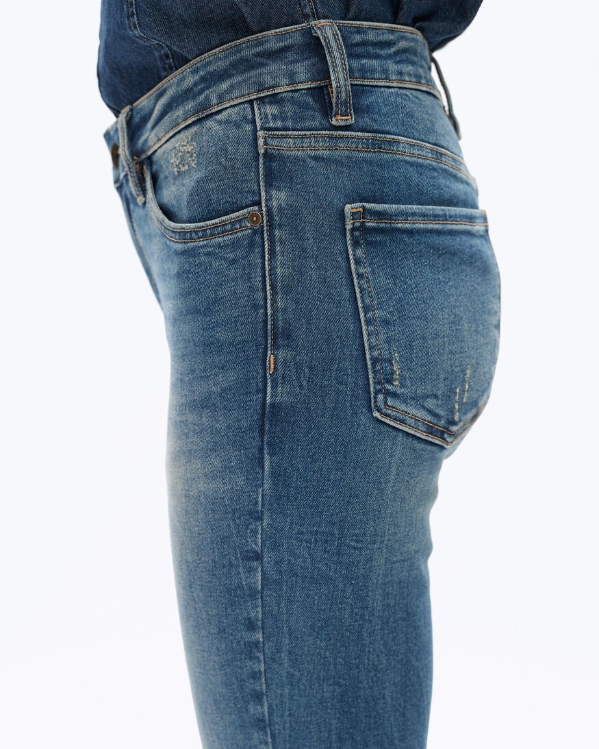 Bayeas Low Rise Slim Straight