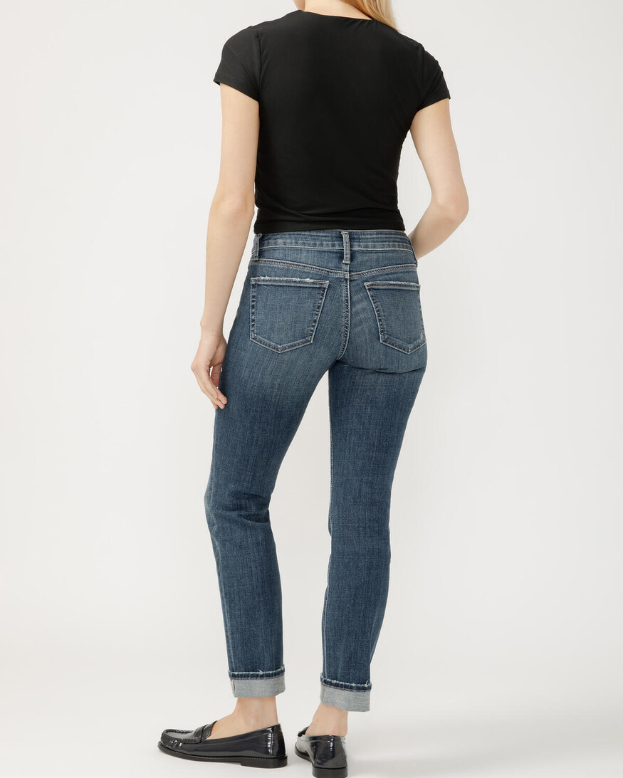 Silver Jeans - For Us Suki MR Straight Leg