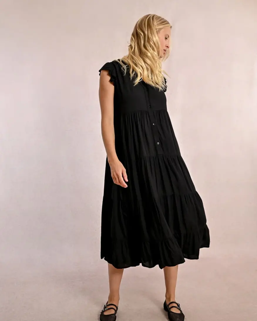 Molly Bracken Long Dress W/Ruffles