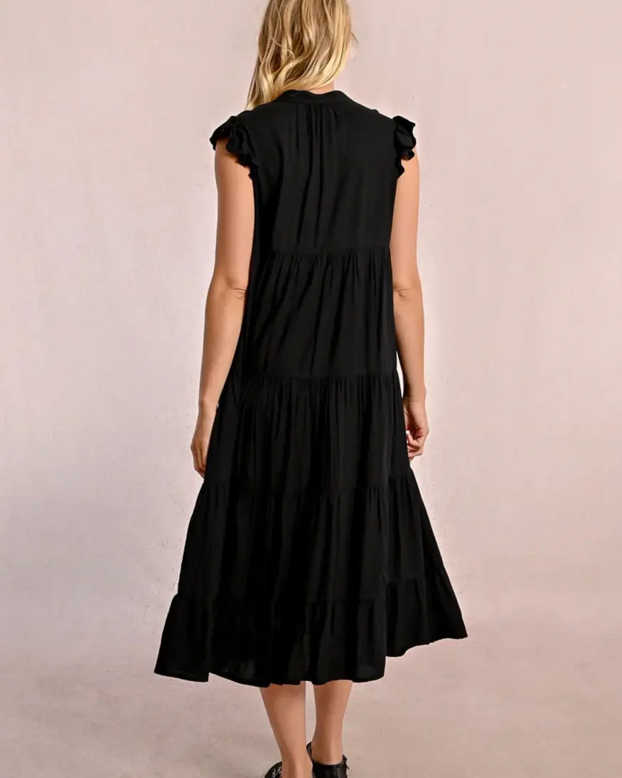 Molly Bracken Long Dress W/Ruffles