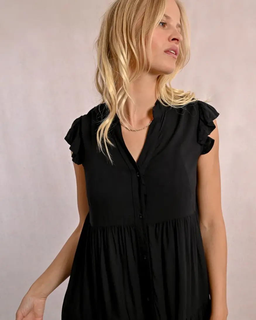Molly Bracken Long Dress W/Ruffles