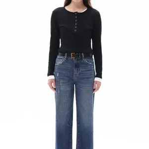 Bayeas HR Relaxed Fit Straight Leg