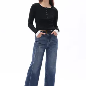 Bayeas HR Relaxed Fit Straight Leg